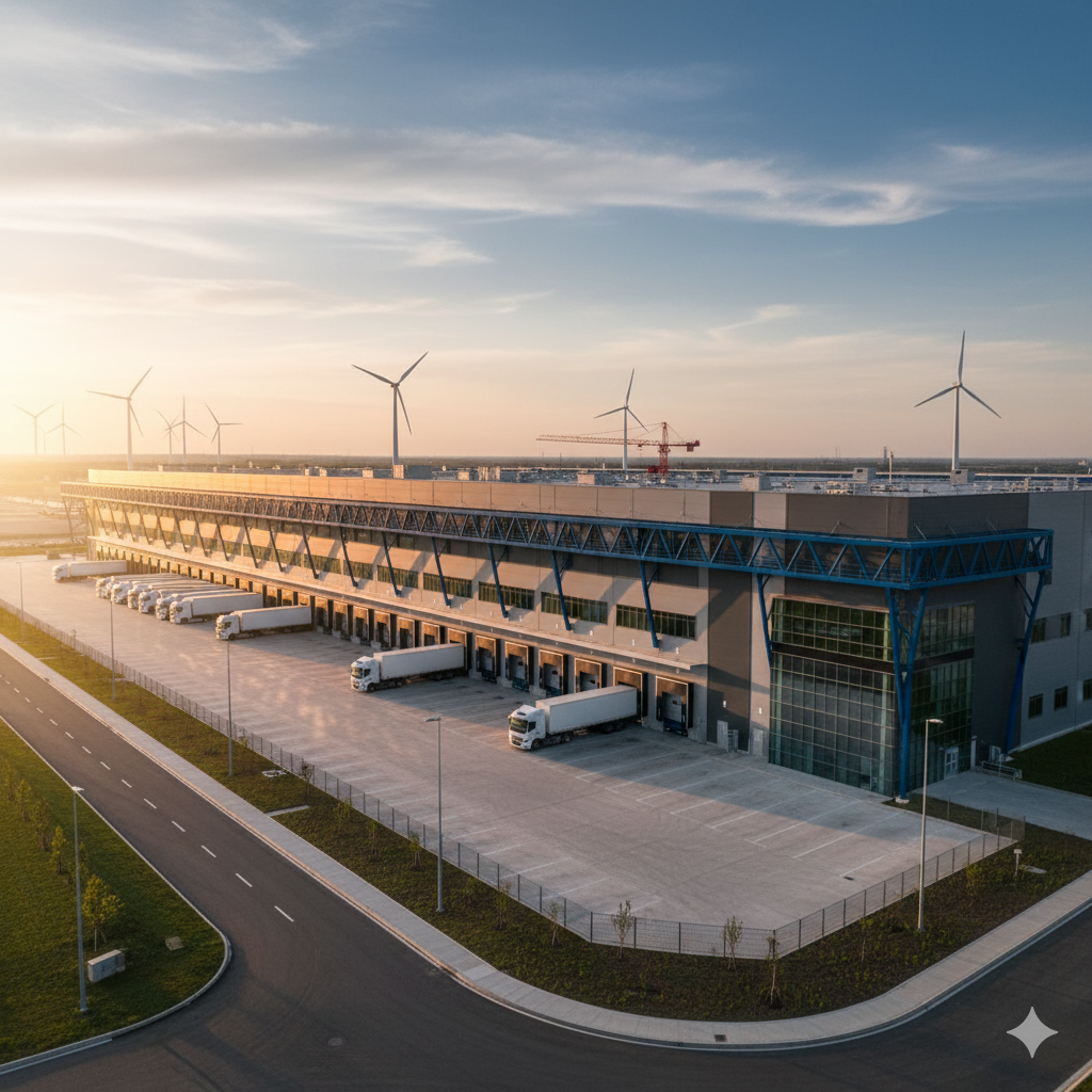 Endüstriyel Çelik Fabrika İnşaatı